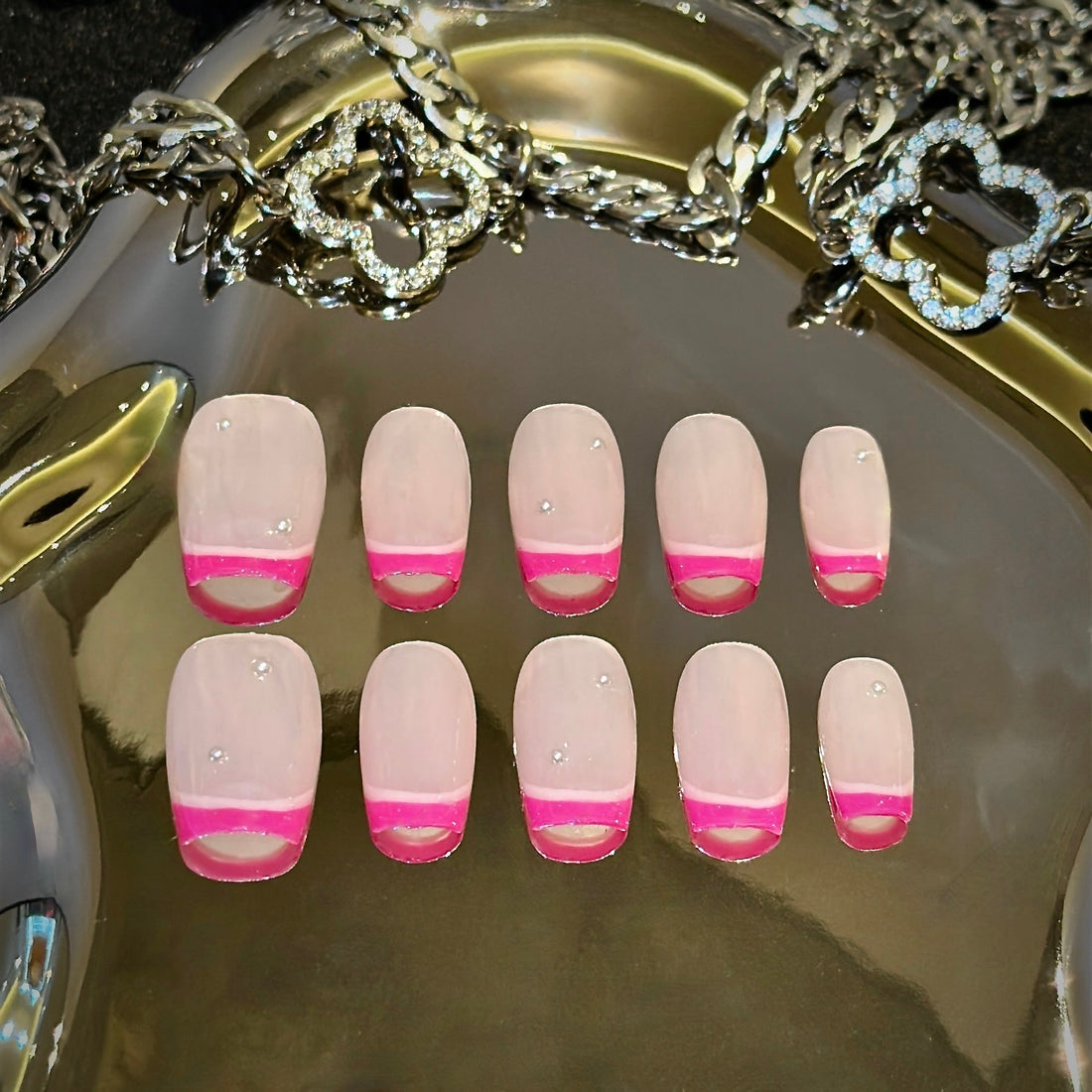 Neon French Tips