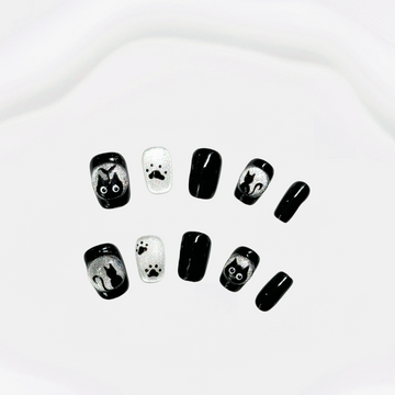 Midnight Cat Shadows